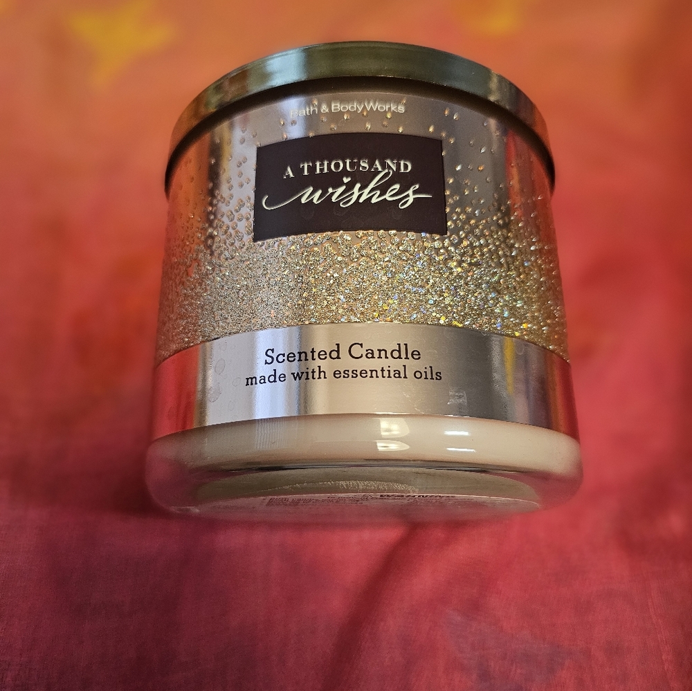 Bath & Body Works A Thousand Wishes 3-Wick Candle